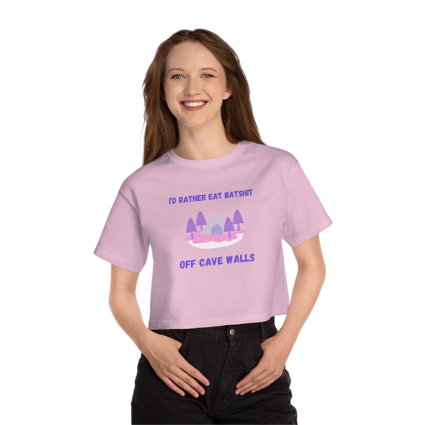 Batshit Champion Cropped T-Shirt
