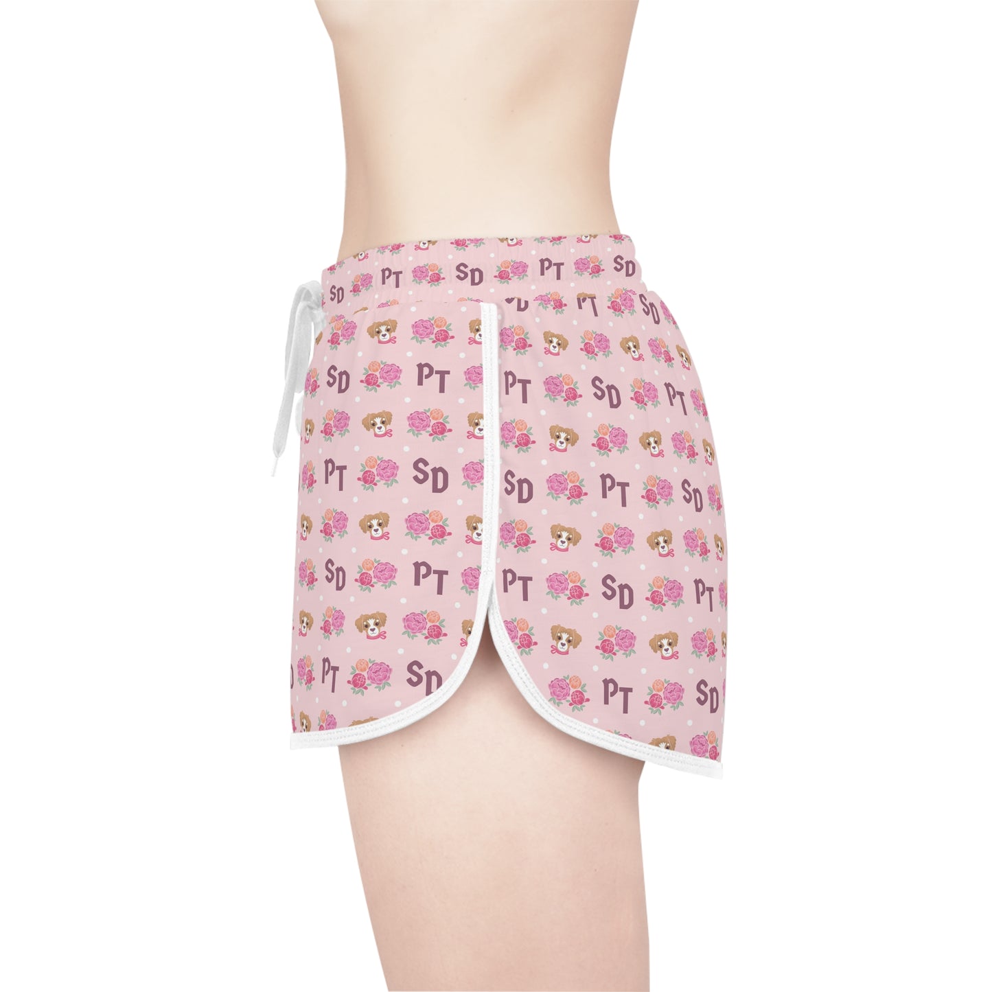 Sick Puppy I Women's Relaxed Athletic Shorts