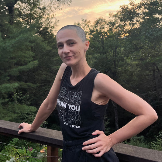 Thanks Again! Women's Flowy Scoop Muscle Tank
